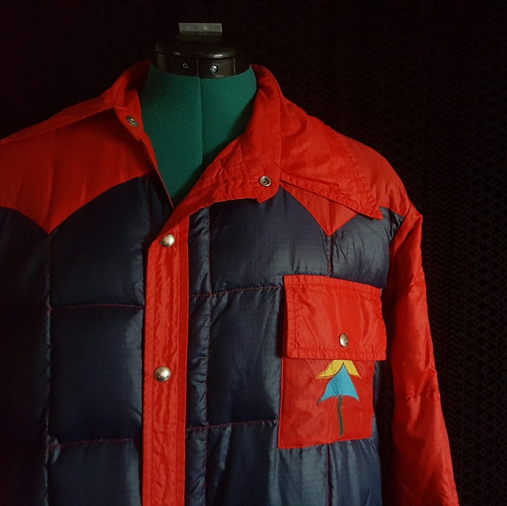 Vintage Frostline Down Western Shirt Jacket - Picture 2 of 6